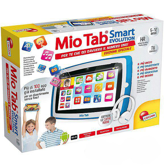 Lisciani-Mio Tab XL 2022, Tablet con Schermo 10 Pollici, 32 GB