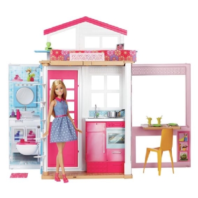 GRANDI GIOCHI CASA DI BARBIE DA GIARDINO - CirinaroShopCirinaroShop