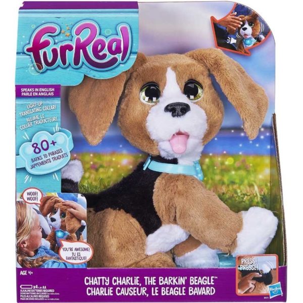 Hasbro FurReal Chatty Charlie il cagnolino chiacchierone cirinaro