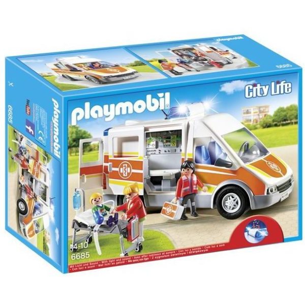 PLAYMOBIL CITY LIFE AMBULANZA CIRINARO