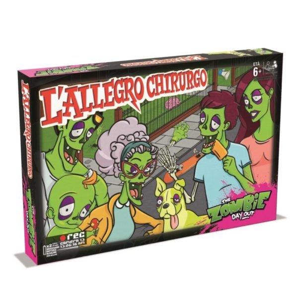 HASBRO L’ALLEGRO CHIRURGO ZOMBIE CIRINARO