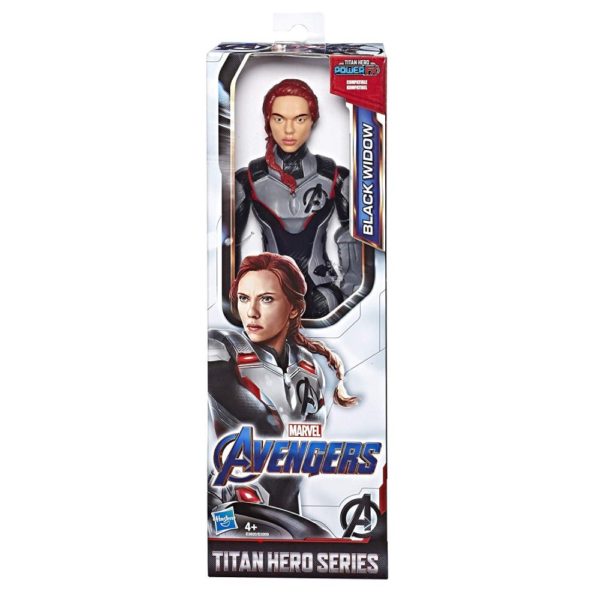 HASBRO TITAN HERO SERIES AVENGERS MARVEL VEDOVA NERA CIRINARO