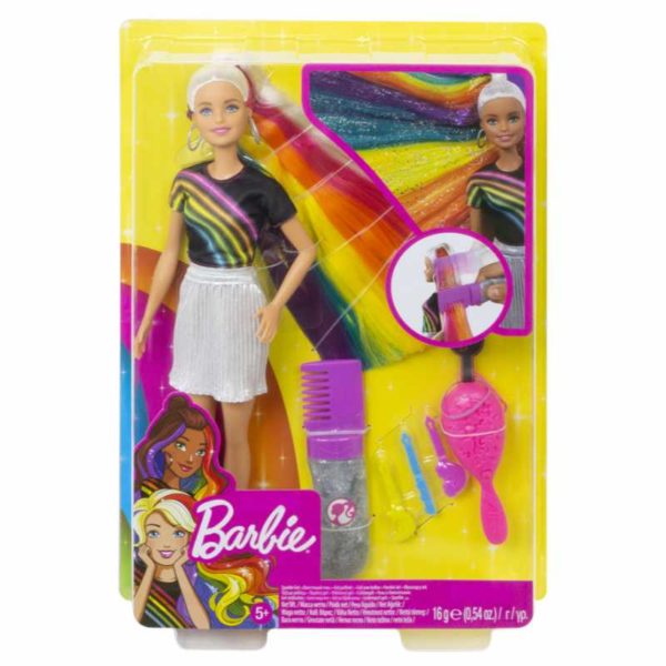 MATTEL BARBIE CAPELLI ARCOBALENO CIRINARO