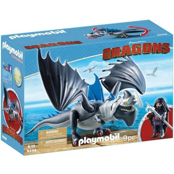 PLAYMOBIL DRAGONS DRAGO CON ARTIGLIOTONANTE CORAZZATO CIRINARO