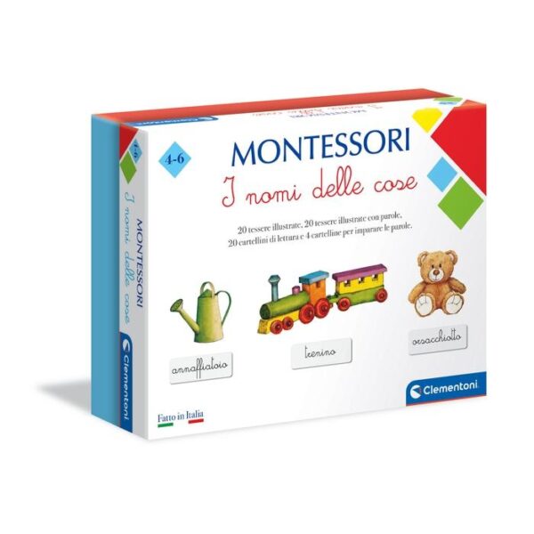 CLEMENTONI SAPIENTINO METODO MONTESSORI I NOMI DELLE COSE CIRINARO